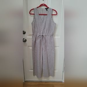 Drew Jumpsuit Stripes with drawstrings-NWOT